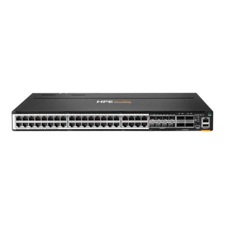 HPE Aruba Networking CX 8100 40x10G Base-T 8x10G SFP+ 4x40/100G QSFP28 FB 3F 2AC PSU Sw Bdl (R9W92A)