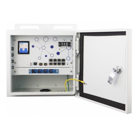 LevelOne OSW-1061 switch di rete Gestito L2 2.5G Ethernet (100/1000/2500) Supporto Power over Ethernet (PoE) Nero