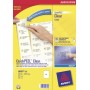 Avery J8567-25 etichetta per stampante Trasparente (J8567-25)