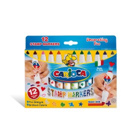 Carioca Stamperello marcatore Multi Multicolore 12 pz (42240)