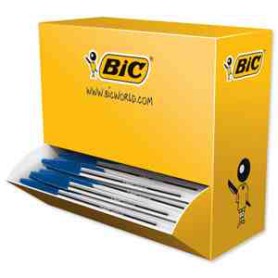 BIC Cristal Medium Blu Penna a sfera Medio 100 pz (942910)