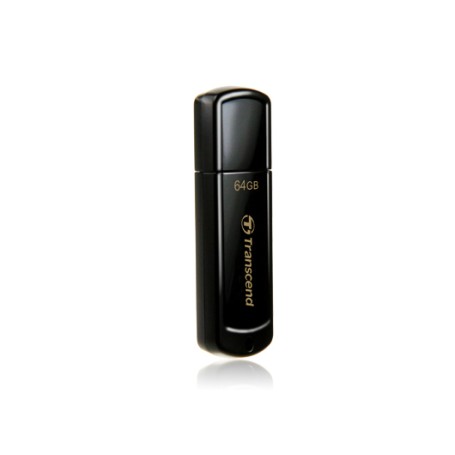 Transcend JetFlash 350 unità flash USB 64 GB USB tipo A 2.0 Nero (TS64GJF350)