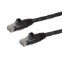StarTech.com Cavo patch antigroviglio UTP RJ45 Gigabit Cat6 nero 1 m - Cavo patch 1 m (N6PATC1MBK)
