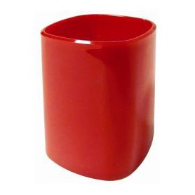 ARDA Pen holder portapenne Plastica Rosso (4111ROSSO)