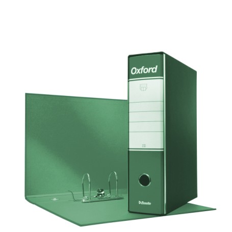 Esselte Registratore Oxford Commerciale Dorso 8 cm Verde (390783180)