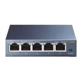 TP-LINK TL-SG105 Non gestito Gigabit Ethernet (10/100/1000) Nero (TL-SG105)