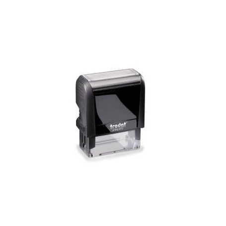 Trodat Printy 4912 4.0 timbro Nero, Blu (TR3921BL)