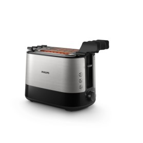 Philips Viva Collection Tostapane con 2 ampi alloggiamenti (HD2639/90)
