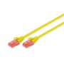 Digitus DK-1617-050/Y cavo di rete Giallo 5 m Cat6 U/UTP (UTP) (DK-1617-050/Y) (DK1617050Y)