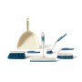 Perfetto 12820 paletta per la polvere e set di palette per la polvere Blu, Bianco Set di spazzola e paletta (12820)