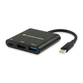 Conceptronic DONN01B hub di interfaccia USB 3.2 Gen 1 (3.1 Gen 1) Type-C 5000 Mbit/s Nero (DONN01B) Conceptronic DONN01B hub di interfaccia USB 3.2 Gen 1 (3.1 Gen 1) Type-C 5000 Mbit/s Nero (DONN01B)