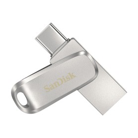 SanDisk Ultra Dual Drive Luxe unità flash USB 256 GB USB Type-A / USB Type-C 3.2 Gen 1 (3.1 Gen 1) Acciaio in (SDDDC4-256G-G46)