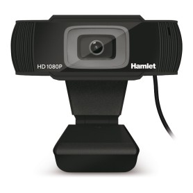Hamlet HWCAM1080 webcam 2 MP 1920 x 1080 Pixel USB 2.0 Nero (HWCAM1080)