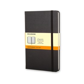 Moleskine Notizbuch Classic A5 Schwarz quaderno per scrivere Nero (QP061)