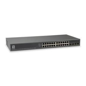 LevelOne GTP-2881 switch di rete Gestito L3 Gigabit Ethernet (10/100/1000) Supporto Power over Ethernet (PoE) Nero (GTP-2881)