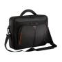 DELL Classic+ borsa per notebook 35,6 cm (14") Valigetta ventiquattrore Nero, Rosso (CN414EU)