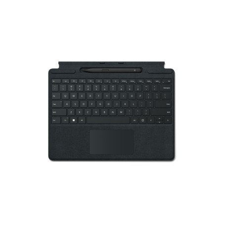 Microsoft Signature with Slim Pen 2 Nero Microsoft Cover port QWERTY Italiano (8X8-00010)