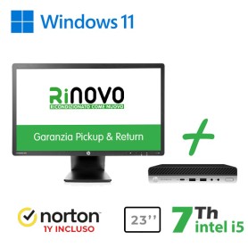 RINOVO Ultra Mini PC DM HP 600-800 G3i5-7X00t RN65534311 NORTON +MONITOR HP 23" RNE23I (RNBUNDLE45) RINOVO Ultra Mini PC DM HP 600-800 G3i5-7X00t RN65534311 NORTON +MONITOR HP 23" RNE23I (RNBUNDLE45)