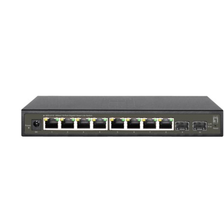LevelOne GES-2110 switch di rete Gestito L2 Gigabit Ethernet (10/100/1000) Nero (GES-2110)