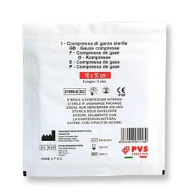 COMPRESSA GARZA 10X10 STERILE (GAZ111)