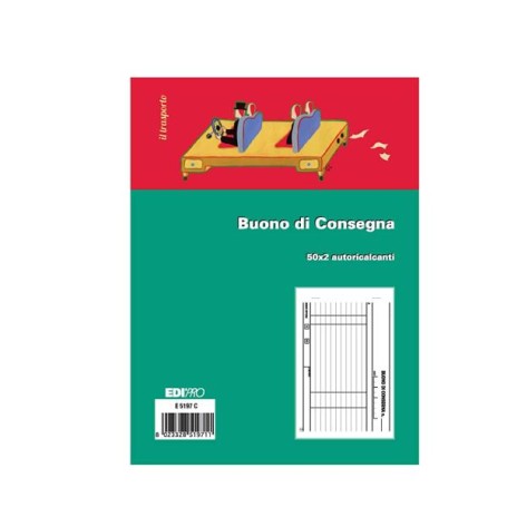 CF10BLOCCO BUONO CONSEGNA 50X2RIC (E5197C)
