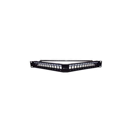 PANN.1U ANGOL.PER 24 RJ45U NERO (WPC-PAN-BUA24)