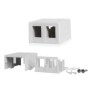 PRESA 2 PORTE SENZA KEYSTONE JACK (WPC-SBX-0102)