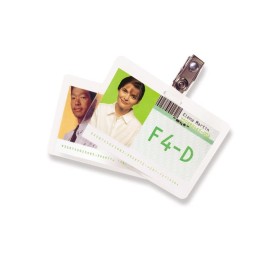 GBC Pouch per carta di credito 67x99 mm 2x125 mic lucide (100) (3743177)