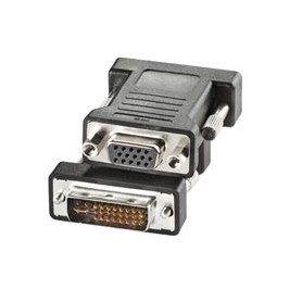 ROLINE DVI-VGA Adapter, DVI M - HD15 F Nero (RO12.03.3105) ROLINE DVI-VGA Adapter, DVI M - HD15 F Nero (RO12.03.3105)