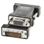 ROLINE DVI-VGA Adapter, DVI M - HD15 F Nero (RO12.03.3105)