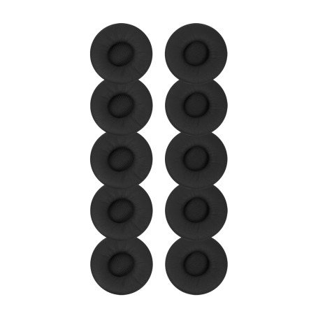 Jabra 14101-59 cuscinetto per auricolari Pelle Nero 10 pz (14101-59)