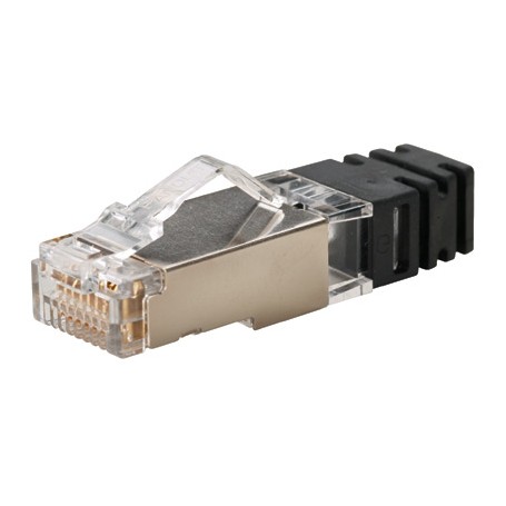 Panduit SPS6X88-C cavo di collegamento RJ-45 Nero, Metallico, Trasparente (SPS6X88-C)