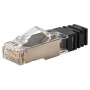 Panduit SPS6X88-C cavo di collegamento RJ-45 Nero, Metallico, Trasparente (SPS6X88-C)