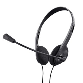 Trust 21665 cuffia e auricolare Connettore 3.5 mm Nero (21665)