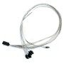 Microsemi ADAPTEC I-HDMSAS-4SATA-SB.8M 0,8 m 6 Gbit/s Grigio (2279800-R)