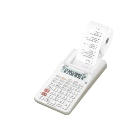 Casio HR-8RCE calcolatrice Desktop Calcolatrice con stampa Bianco (HR-8RCE-WE-S)