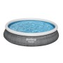 Bestway Fast Set 57313 piscina fuori terra Piscina con bordi Piscina rotonda 9677 L Grigio (57313)