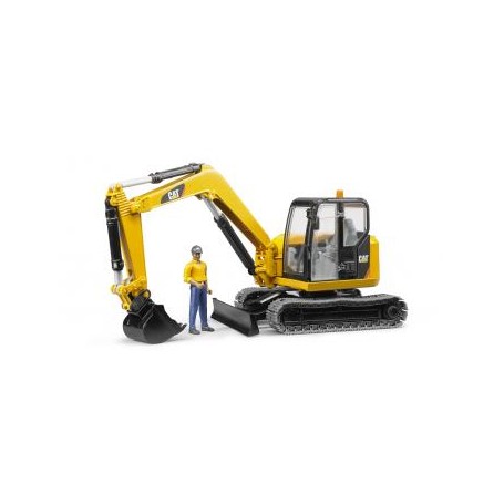 BRUDER Cat Mini Excavator with worker (2466) (02466)