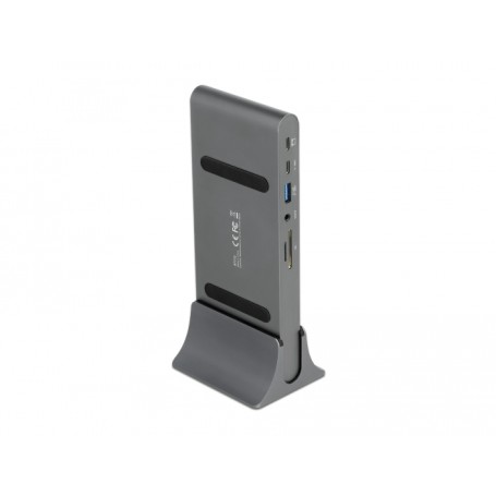 DeLOCK 87772 replicatore di porte e docking station per notebook Cablato Thunderbolt 3 Grigio (87772)