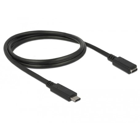 DeLOCK 85533 cavo USB 1 m USB 3.2 Gen 1 (3.1 Gen 1) USB C Nero (85533)