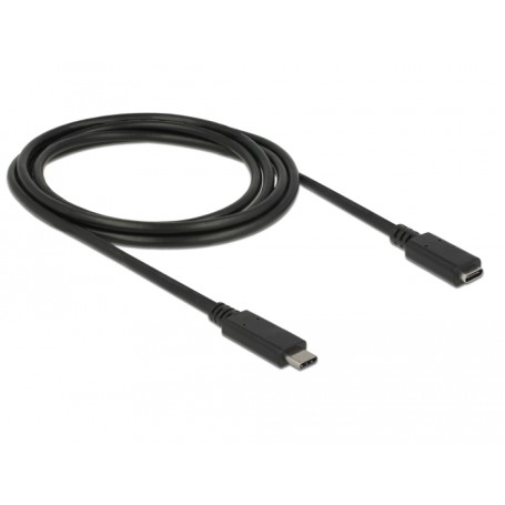 DeLOCK SuperSpeed USB cavo USB 2 m USB 3.2 Gen 1 (3.1 Gen 1) USB C Nero (85542)