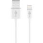 Goobay 72905 cavo Lightning 0,5 m Bianco (72905)