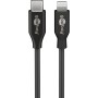 Goobay 39428 cavo Lightning 0,5 m Nero (39428)