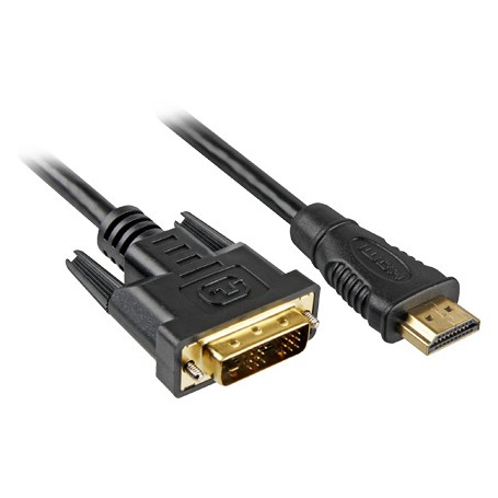Sharkoon 4044951015221 cavo e adattatore video 3 m HDMI DVI-D Nero (4044951015221)