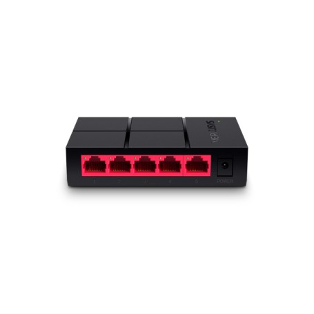 Mercusys MS105G switch di rete Gigabit Ethernet (10/100/1000) Nero (MS105G)