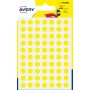 Avery PSA08J etichetta autoadesiva Cerchio Permanente Giallo 420 pz (PSA08J)