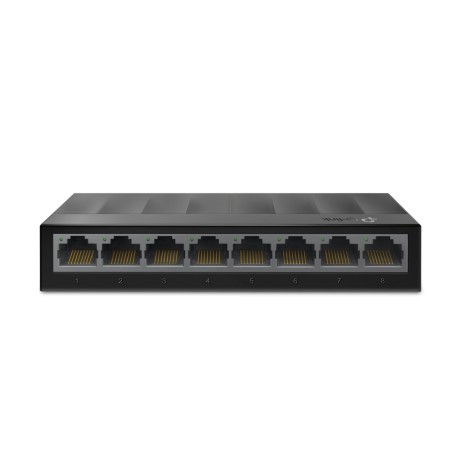 TP-LINK LS1008G Non gestito Gigabit Ethernet (10/100/1000) Nero (LS1008G)