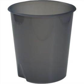 Fellowes E020TGF cestino per rifiuti Rotondo Polipropilene (PP) Grigio (E020TGF)