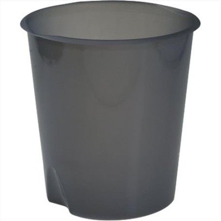 Fellowes E020TGF cestino per rifiuti Rotondo Polipropilene (PP) Grigio (E020TGF)