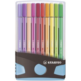 STABILO Pen 68 marcatore Medio Multicolore 20 pz (6820-04-04)